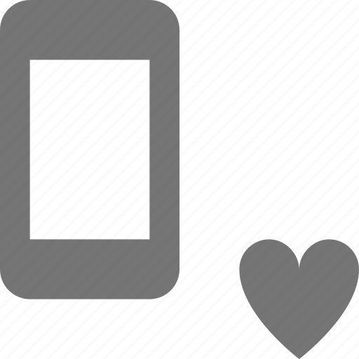 Favorite, heart, phone, like, smartphone, telephone icon - Download on Iconfinder