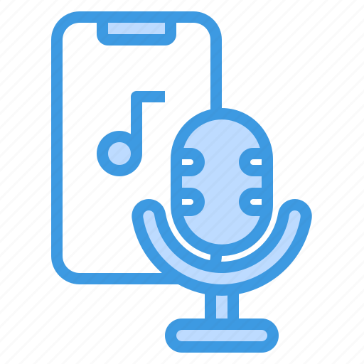 Microphone, mobile, music, phone, recorder, recording, voice icon - Download on Iconfinder