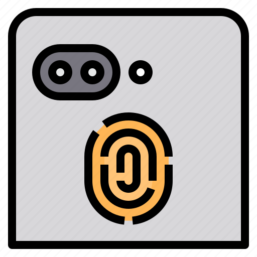 Authentification, finger, fingerprint, mobile, phone, scan, security icon - Download on Iconfinder