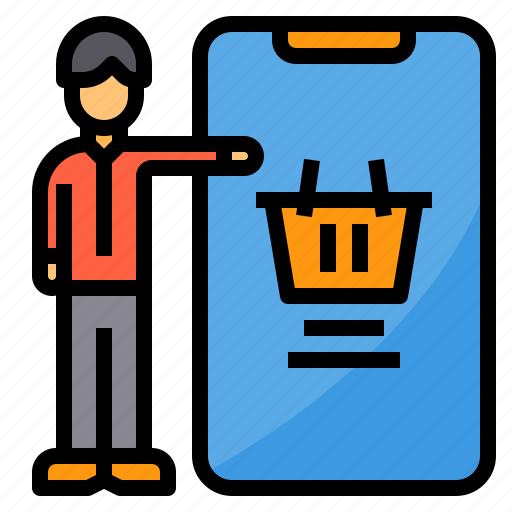 Customer, online, payment, shopping, smartphone icon - Download on Iconfinder