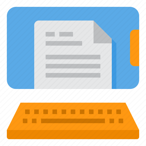 Document, keyboard, mobile, online, phone, service, technology icon - Download on Iconfinder