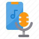 microphone, mobile, music, phone, recorder, recording, voice