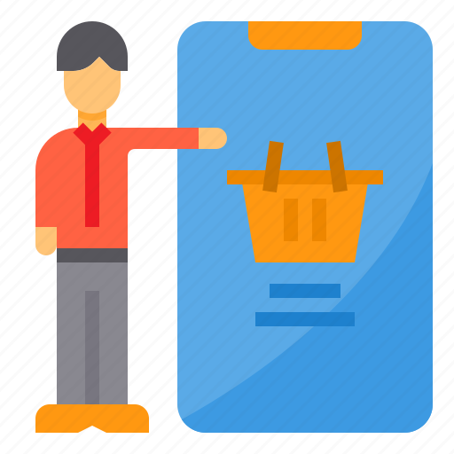 Customer, online, payment, shopping, smartphone icon - Download on Iconfinder