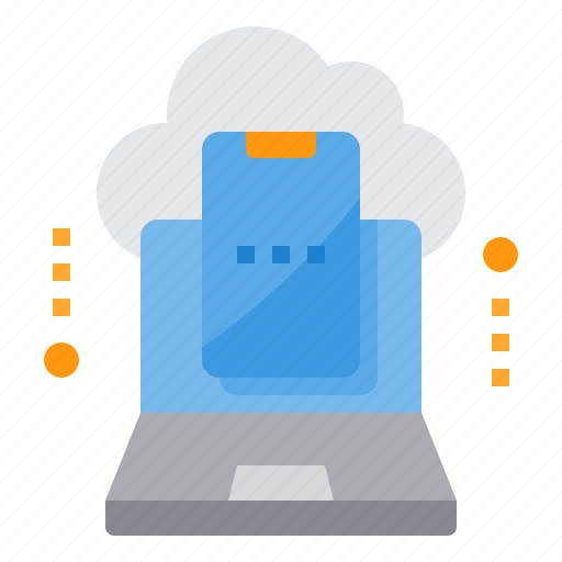 Cloud, computer, laptop, mobile, phone, storage icon - Download on Iconfinder