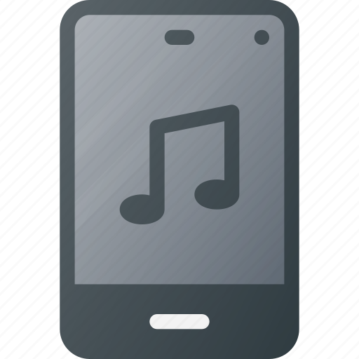 Mobile, music, phone, smart, smartphone, sound icon - Download on Iconfinder