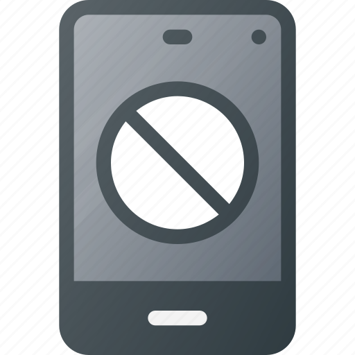 Disable, mobile, no, phone, smart, smartphone icon - Download on Iconfinder