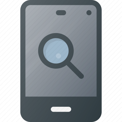 Mobile, phone, search, smart, smartphone icon - Download on Iconfinder