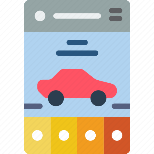 App, car, experience, mobile, smartphone, user, ux icon - Download on Iconfinder