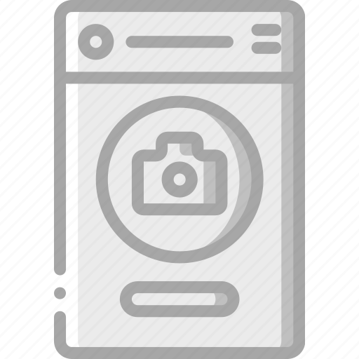 App, camera, experience, mobile, smartphone, user, ux icon - Download on Iconfinder
