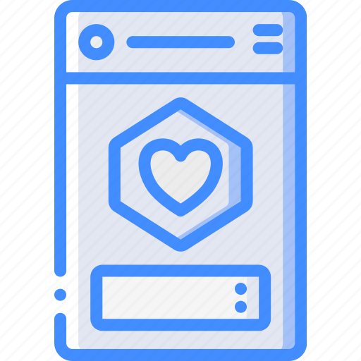 App, experience, heart, mobile, rate, smartphone, user icon - Download on Iconfinder