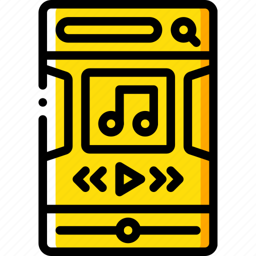 Experience, mobile, music, player, smartphone, user, ux icon - Download on Iconfinder