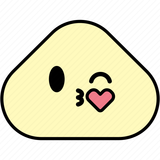 Kissing, heart, kiss, emoji, emoticon, expression icon - Download on Iconfinder