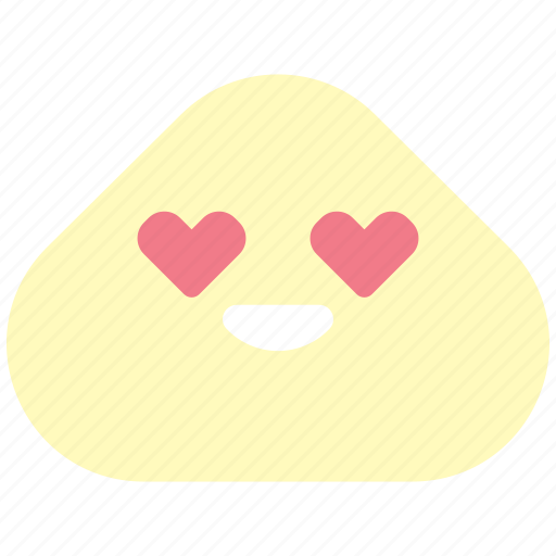 Heart, heart eyes, love, emoji, emoticon, smiley icon - Download on Iconfinder