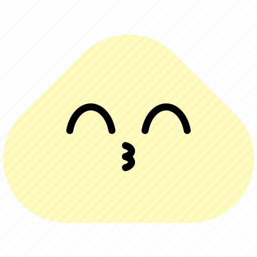 Kissing, smiling, kiss, smile, emoji, emoticon icon - Download on Iconfinder