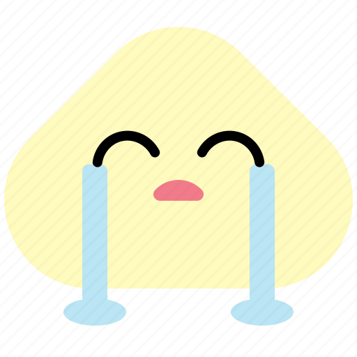 Crying, loudly crying, sad, emoticon, emoji, emotion, emoticons icon - Download on Iconfinder
