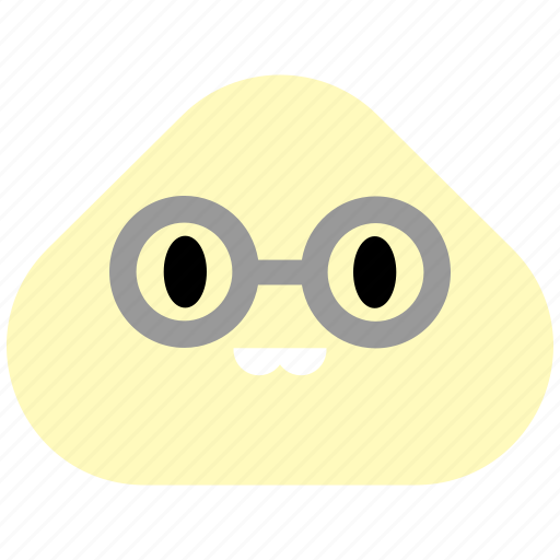 Nerd, nerdy, emoticon, emoji, emotion icon - Download on Iconfinder