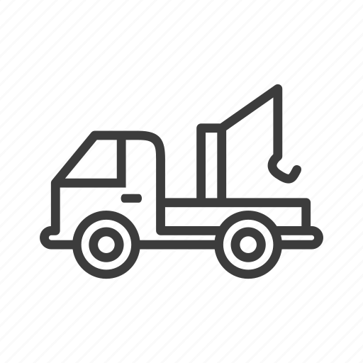 Tow, towing, truck icon - Download on Iconfinder