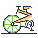 bicycle, folding bike, sport, transport
