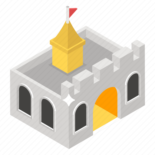 Castle, citadel, fastness stronghold, fort, fortress icon - Download on Iconfinder