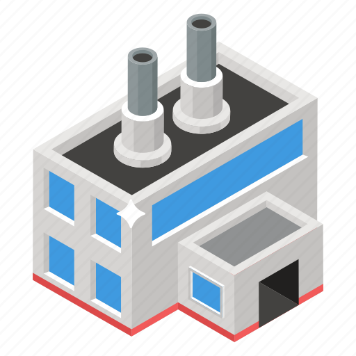 Cooling tower, factory, mill, nuclear plant, power plant, power station, powerhouse icon - Download on Iconfinder