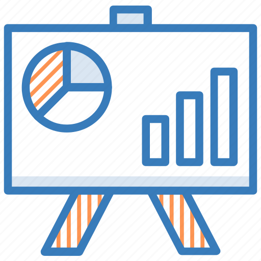 Chalkboard, graph presentation, presentation board, seo analysis, seo graph icon - Download on Iconfinder