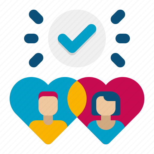 Match, matching, dating icon - Download on Iconfinder