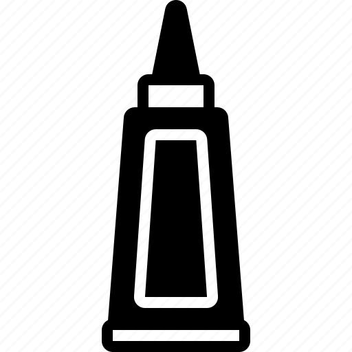 Adhesive, bottle, craft, glue, school, stationery, tube icon - Download on Iconfinder