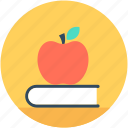apple, books, education, learning book, reading
