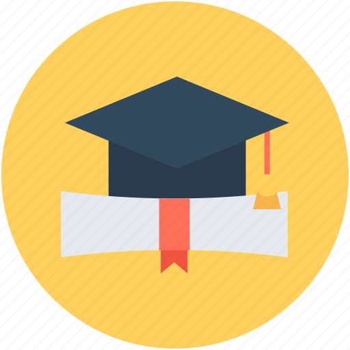 Degree, graduation, graduation degree, mortarboard, scholar icon - Download on Iconfinder