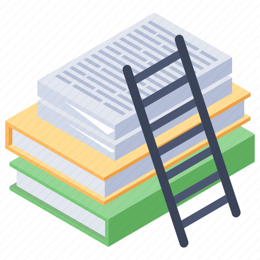 Career books, knowledge books, novels, reading books, success books icon - Download on Iconfinder