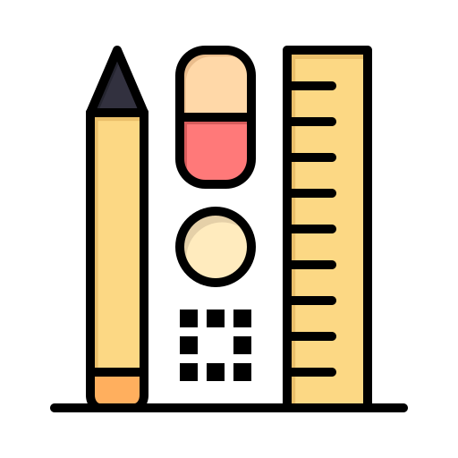 Education, online, pen, scale icon - Free download