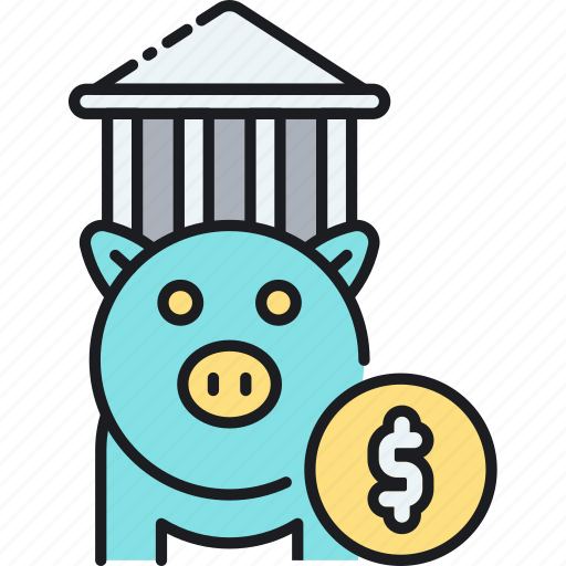 Bank, finance, piggy bank, savings icon - Download on Iconfinder