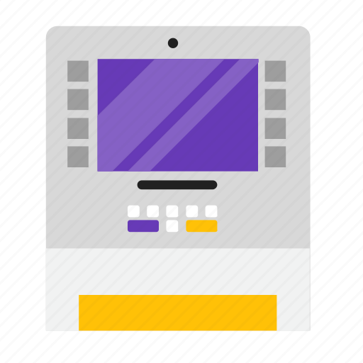 Atm, bank, machine, money icon - Download on Iconfinder