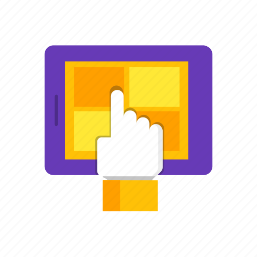 Hand, online, product, select icon - Download on Iconfinder