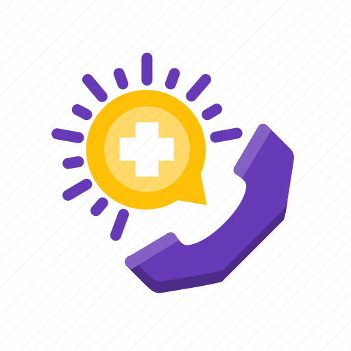 Health, medical, phone, support icon - Download on Iconfinder