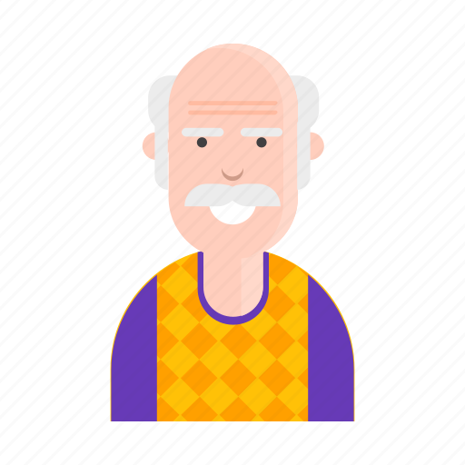 Avatar, granfather, head, male, man icon - Download on Iconfinder