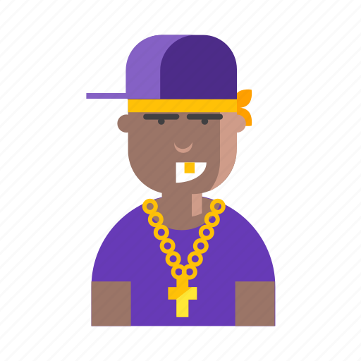Afro, avatar, male, man, rap icon - Download on Iconfinder