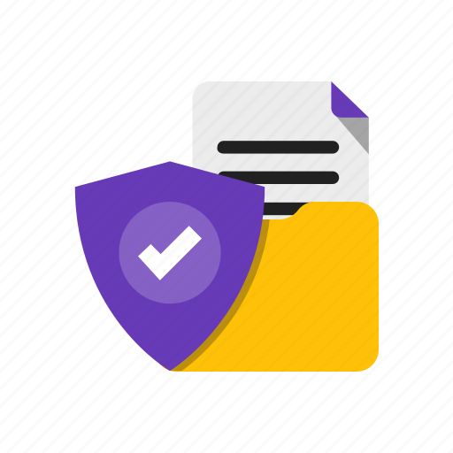 Data, document, folder, protection icon - Download on Iconfinder