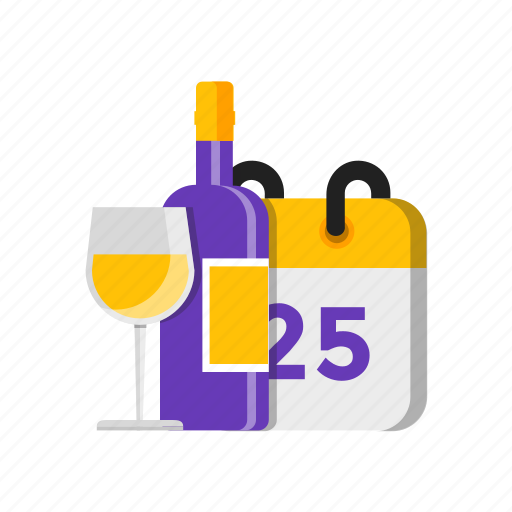 Birthday, calendar, drink, event icon - Download on Iconfinder