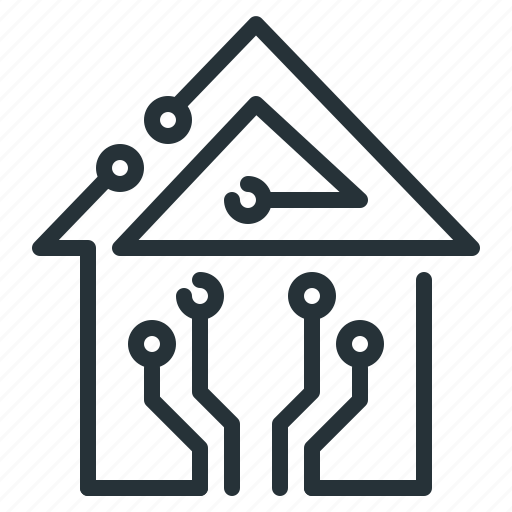 House, smart, technology, home, smart building, smart house, smart technology icon - Download on Iconfinder