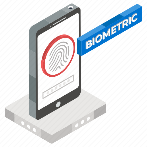 Biometric access, biometric attendance, biometric technology, biometry, finger authentication, fingerprint sensor, identification icon - Download on Iconfinder