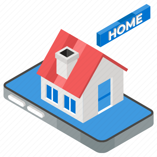 Home automation, housing app, online home, smart home, smart house icon - Download on Iconfinder