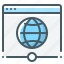 browser, global, globe, network, webpage 