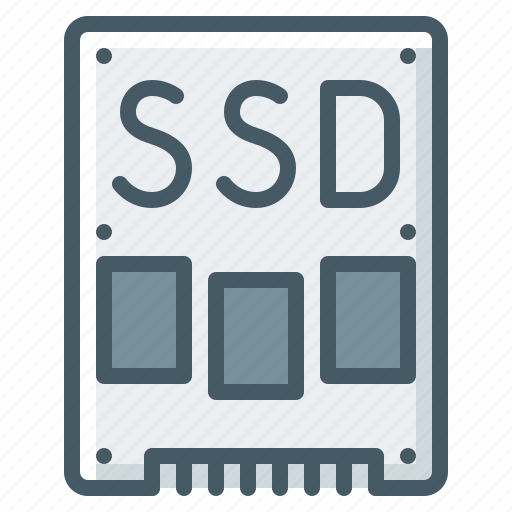 Disk, drive, solid, solid-state drive, ssd, state, storage icon - Download on Iconfinder