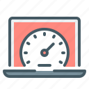 laptop, performance, response, response time, speedometer, time