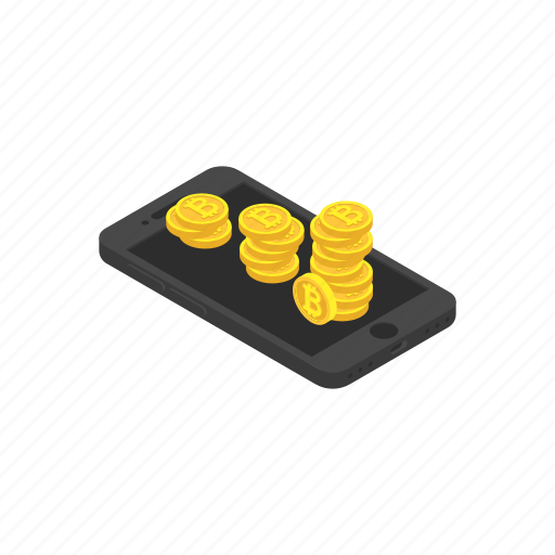Bitcoin, cryptocurrency, device, digital, money, smartphone, technology icon - Download on Iconfinder