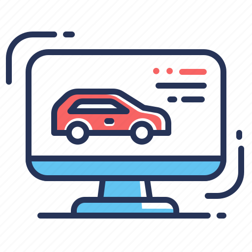 Car, computer diagnostics, display, screen icon - Download on Iconfinder