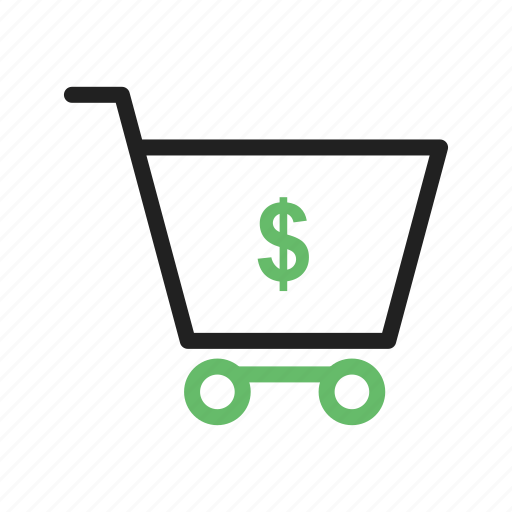 Cart, currency, dollar, economic, market, money, wealth icon - Download on Iconfinder