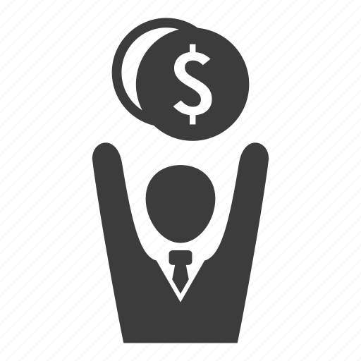 Businessman, income, money, salary icon - Download on Iconfinder