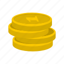 banking, cash, coin, concept, currency, finance, object